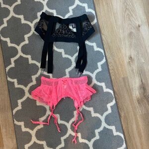 NWOT Victoria's Secret Garter Belt Bundle